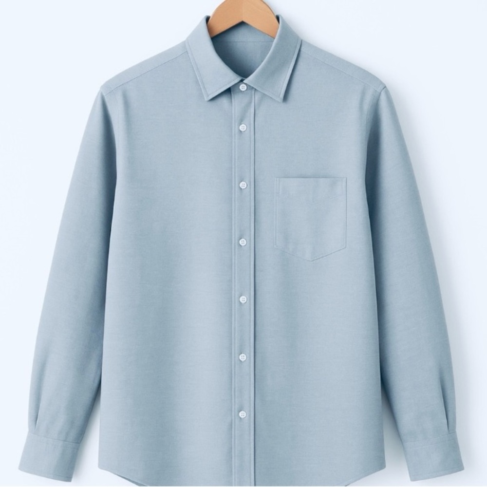 Rodd & Gunn Sports Fit Blue Linen Cotton Shirt 2XL